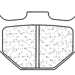 Plaquettes de frein CL BRAKES 2466ATV1 métal fritté