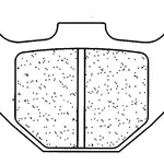 Plaquettes de frein CL BRAKES 2469MX10 métal fritté