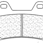 Plaquettes de frein CL BRAKES 2539A3+ métal fritté