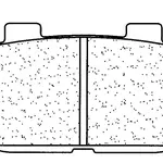 Plaquettes de frein CL BRAKES 2546A3+ métal fritté