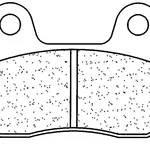 Plaquettes de frein CL BRAKES 2621A3+ métal fritté