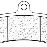 Plaquettes de frein CL BRAKES 2899A3+ métal fritté