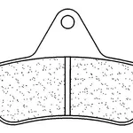 Plaquettes de frein CL BRAKES 2926ATV1 métal fritté