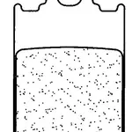 Plaquettes de frein CL BRAKES 3004SC métal fritté