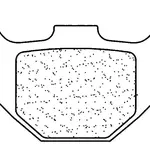 Plaquettes de frein CL BRAKES 3022SC métal fritté
