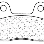 Plaquettes de frein CL BRAKES 3036SC métal fritté