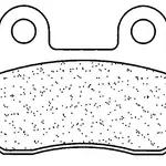 Plaquettes de frein CL BRAKES 3039MSC métal fritté