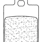 Plaquettes de frein CL BRAKES 3043SC métal fritté