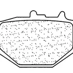 Plaquettes de frein CL BRAKES 3051SC métal fritté