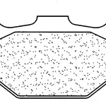 Plaquettes de frein CL BRAKES 3068SC métal fritté