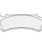 Plaquettes de frein CL BRAKES 3082MSC métal fritté