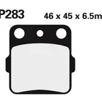 Plaquette de frein Nissin 2P283ST sinter