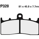 Plaquette de frein Nissin 2P328ST sinter