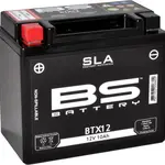 Batterie BS BTX12 sans entretien activée usine