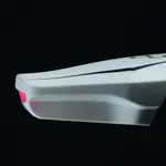 Eclairage de plaque LED LIGHTECH Python couvercle blanc entraxe 26mm