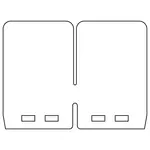 Lamelles de rechange pour boîtes à clapets VForce4