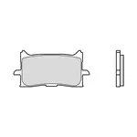 Plaquette de frein BREMBO type 07HO62LA métal fritté route