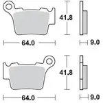 PLAQUETTES DE FREIN BRAKING 891CM44