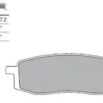 Plaquettes de frein Brembo 07YA13 SX métal fritté racing