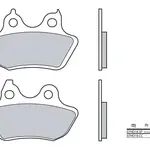 Plaquettes de frein Brembo 07HD18 SP Métal fritté