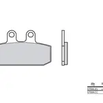 Plaquettes de frein BREMBO 07006CC carbone céramique avant