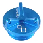 Bouchon de carter d&#039;huile LIGHTECH M20x2,5 3 pans alu cobalt