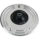 Bouchon de réservoir LIGHTECH noir/argent 1/4 tour Yamaha MT-09