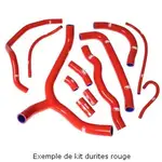 Durites de radiateur SAMCO type origine rouge - 8 durites Yamaha MT-09