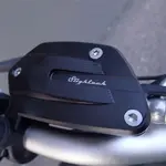 Couvercle de bocal de maitre-cylindre de frein LIGHTECH argent Bmw R Nine T Scrambler