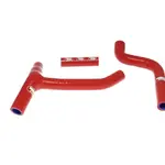 Durites de radiateur SAMCO kit transformation Y rouge - 4 durites Suzuki RM-Z250