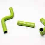 Durites de radiateur SAMCO type origine vert - 3 durites Kawasaki
