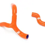 Durites de radiateur SAMCO kit transformation Y orange - 4 durites KTM