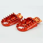 Repose pieds evolution orange SCAR KTM SX85/SX105
