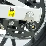 Pions de bras oscillant R&amp;G RACING avec platine argent Aprilia RS4 50/125