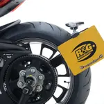 Support de plaque R&amp;G RACING noir Ducati X Diavel