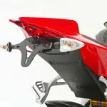 Support de plaque R&amp;G RACING noir Aprilia