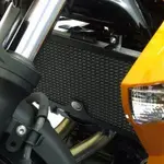 Protection de radiateur R&amp;G RACING verte Kawasaki