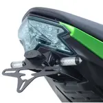 Support de plaque R&amp;G RACING noir Kawasaki Z125