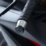 Embouts de guidon R&amp;G RACING noir Honda CBR250RR