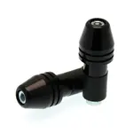 Embouts de guidon BIHR Rocket Ø18mm noir
