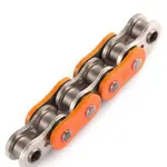 Chaine de transmission AFAM 520 A520XHR2-O orange 130 maillons