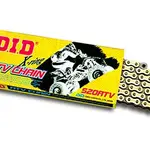 Chaine de transmission DID ATV2 520 or &amp; noir 100 maillons