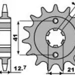 Pignon 18 dents PBR chaîne 530 Honda CB750K