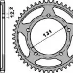 Couronne acier PBR 44 dents chaîne 525 BMW S1000RR