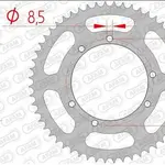 Couronne AFAM 44 dents acier pas 428 type 59104 Sherco 50 Enduro