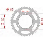 Couronne AFAM 56 dents acier pas 428 type 59104 Sherco 50