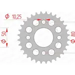 Couronne AFAM 32 dents acier pas 420 type 92127