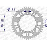 Couronne AFAM 46 dents alu pas 420 type 72101
