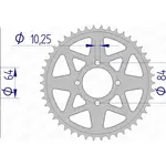 Couronne AFAM 40 dents alu pas 520 type 15310 Suzuki LT-Z400 Quadsport