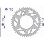 Couronne AFAM 45 dents alu pas 530 type 13813